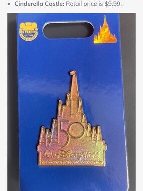 Walt Disney World 50th Pin